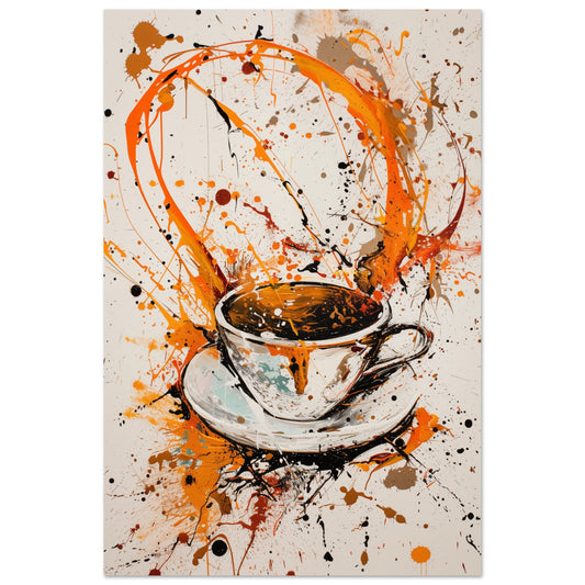 Kaffee Explosion 60x90 cm - Pixara