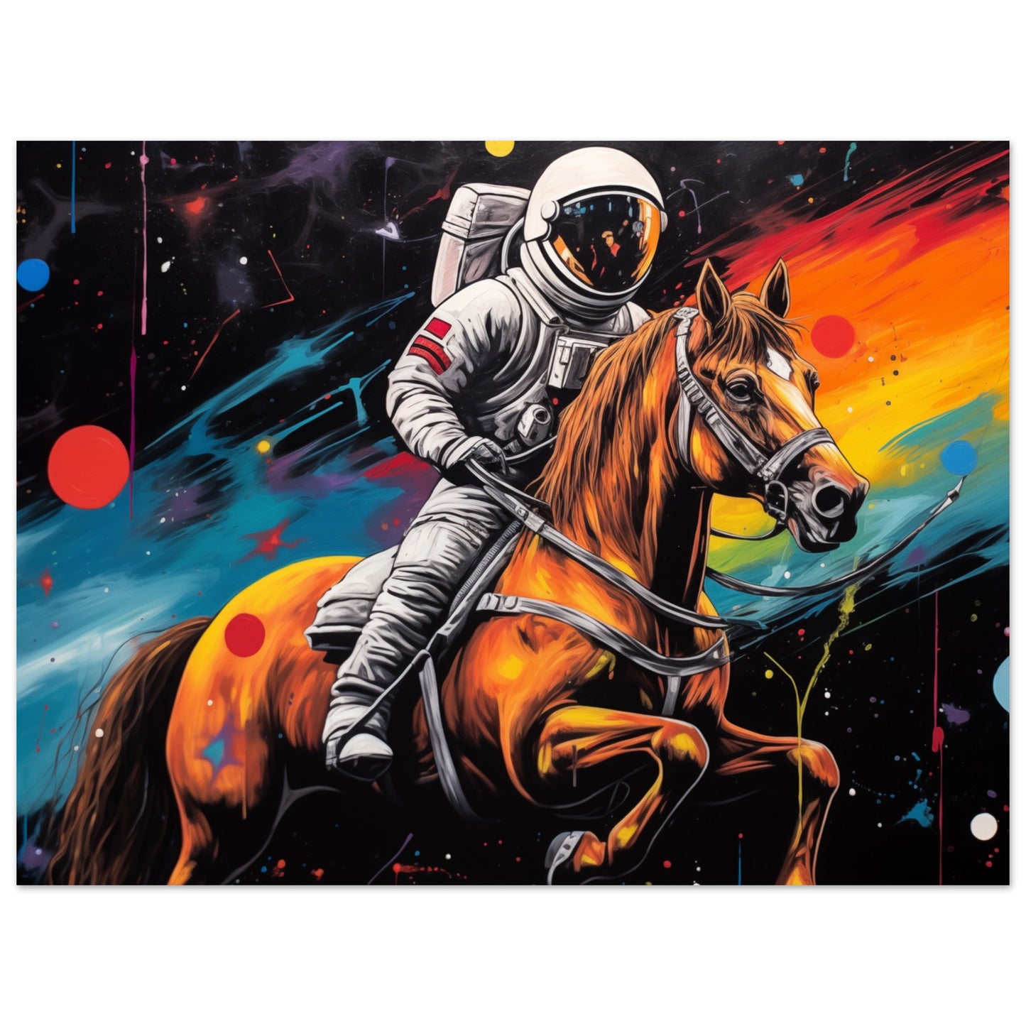 Astraler Reiter 30x40 cm - Pixara