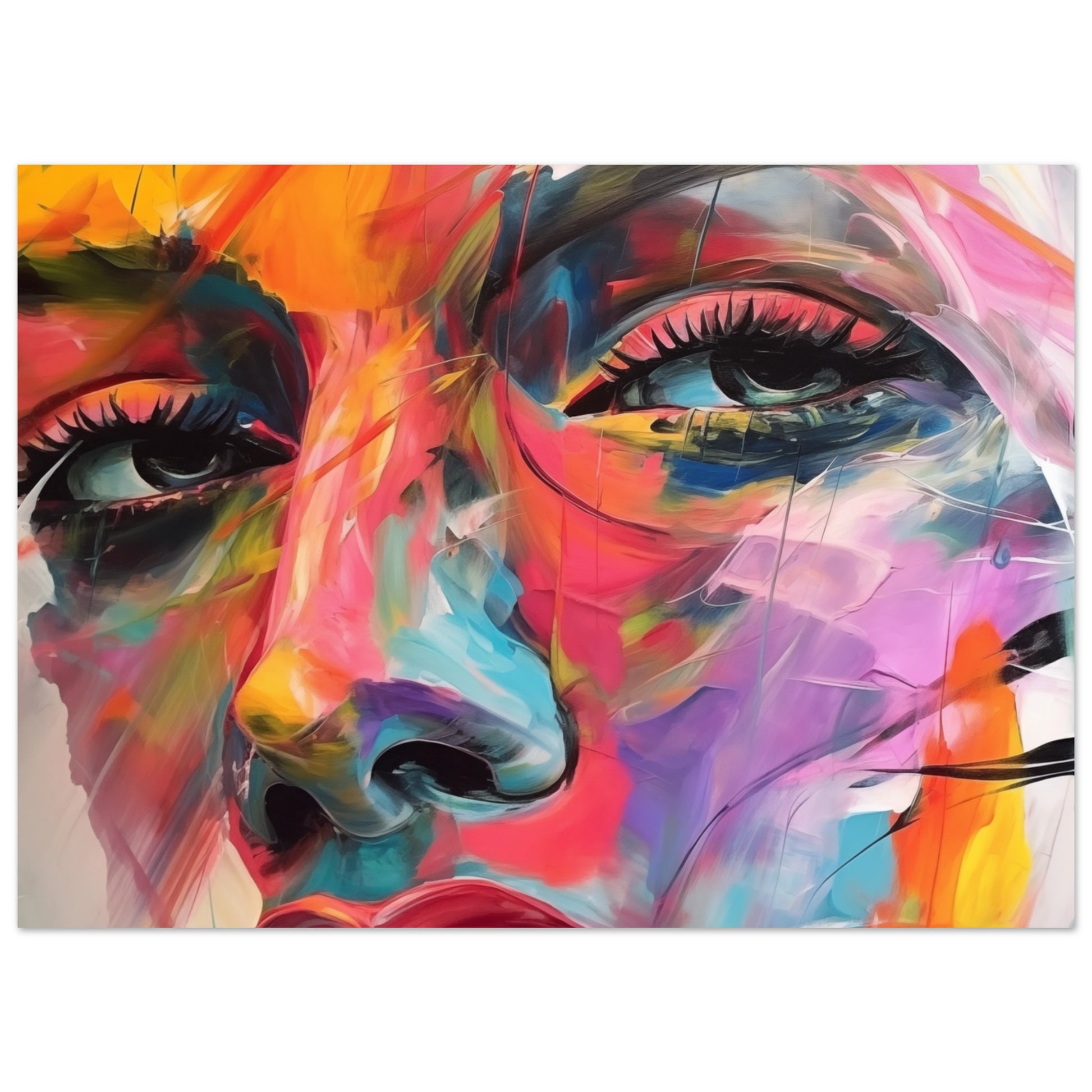 Chromatische Harmonie Poster 13x18 cm - Pixara