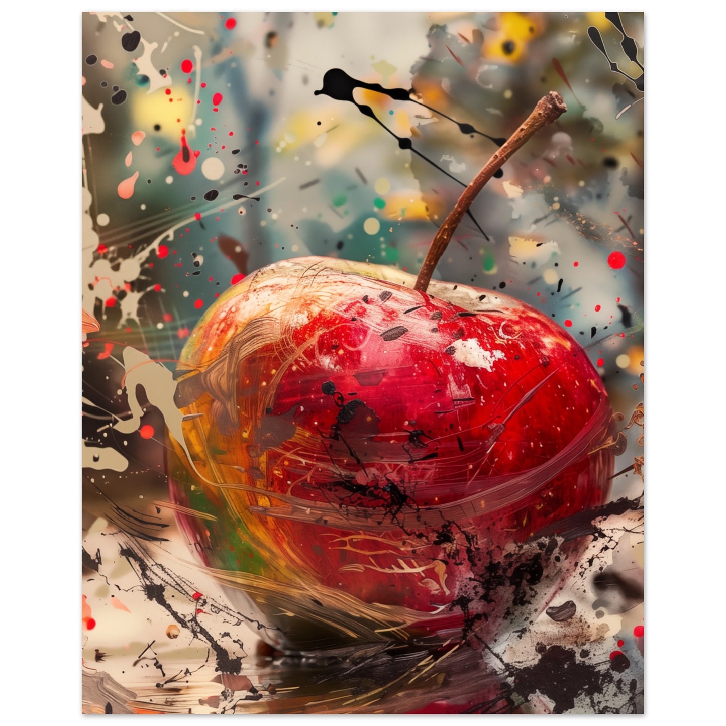 Splattered Apple 20x25 cm - Pixara