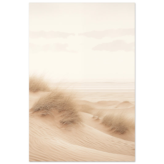 Sanfte Dünenlandschaft Poster 60x90 cm - Pixara