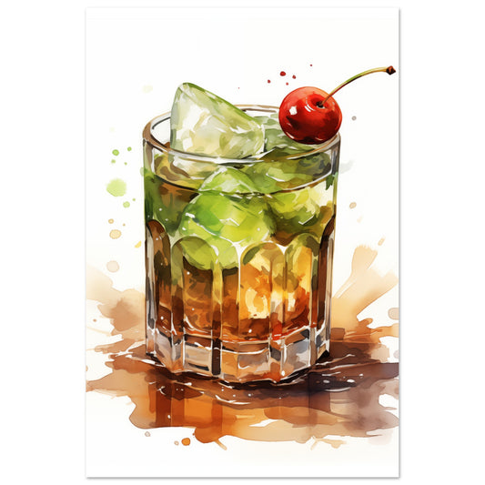 Cocktailkunst Poster 60x90 cm - Pixara
