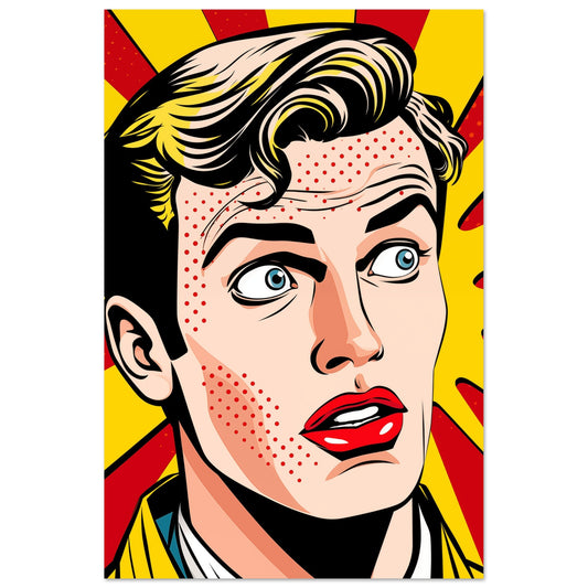 Comic Shock 60x90 cm - Pixara