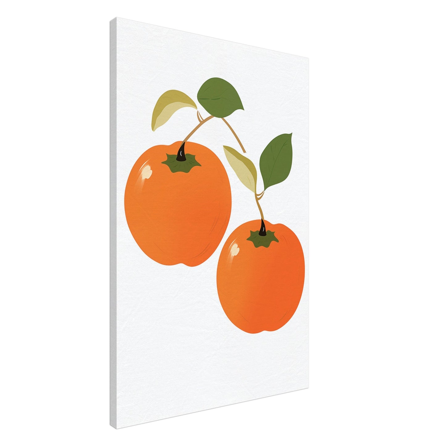 Persimonen Duo Leinwand 60x90 cm - Pixara