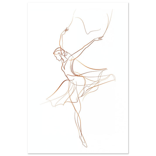 Ethereal Dancer 60x90 cm - Pixara