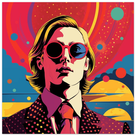Retro Sonnenstrahl - Pixara