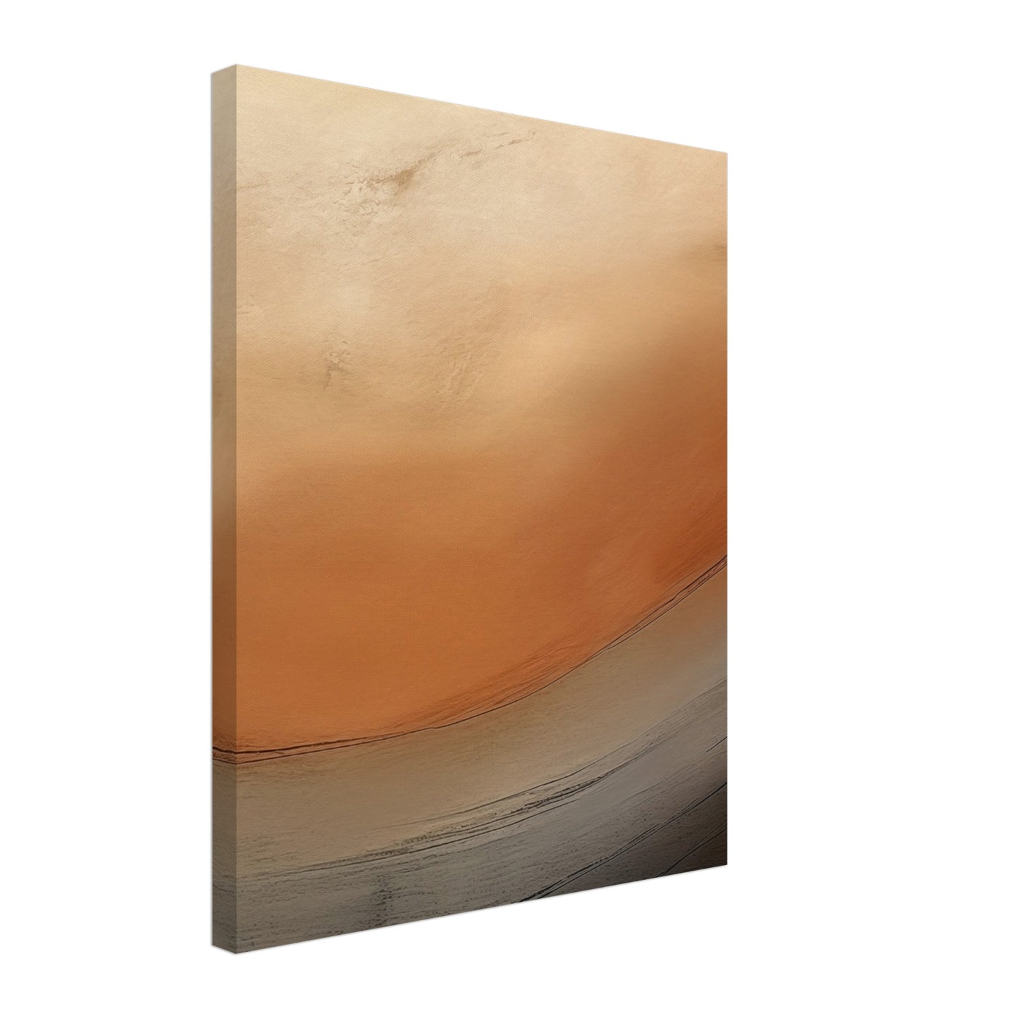 Morgendunst im Tal Leinwand 40x50 cm - Pixara
