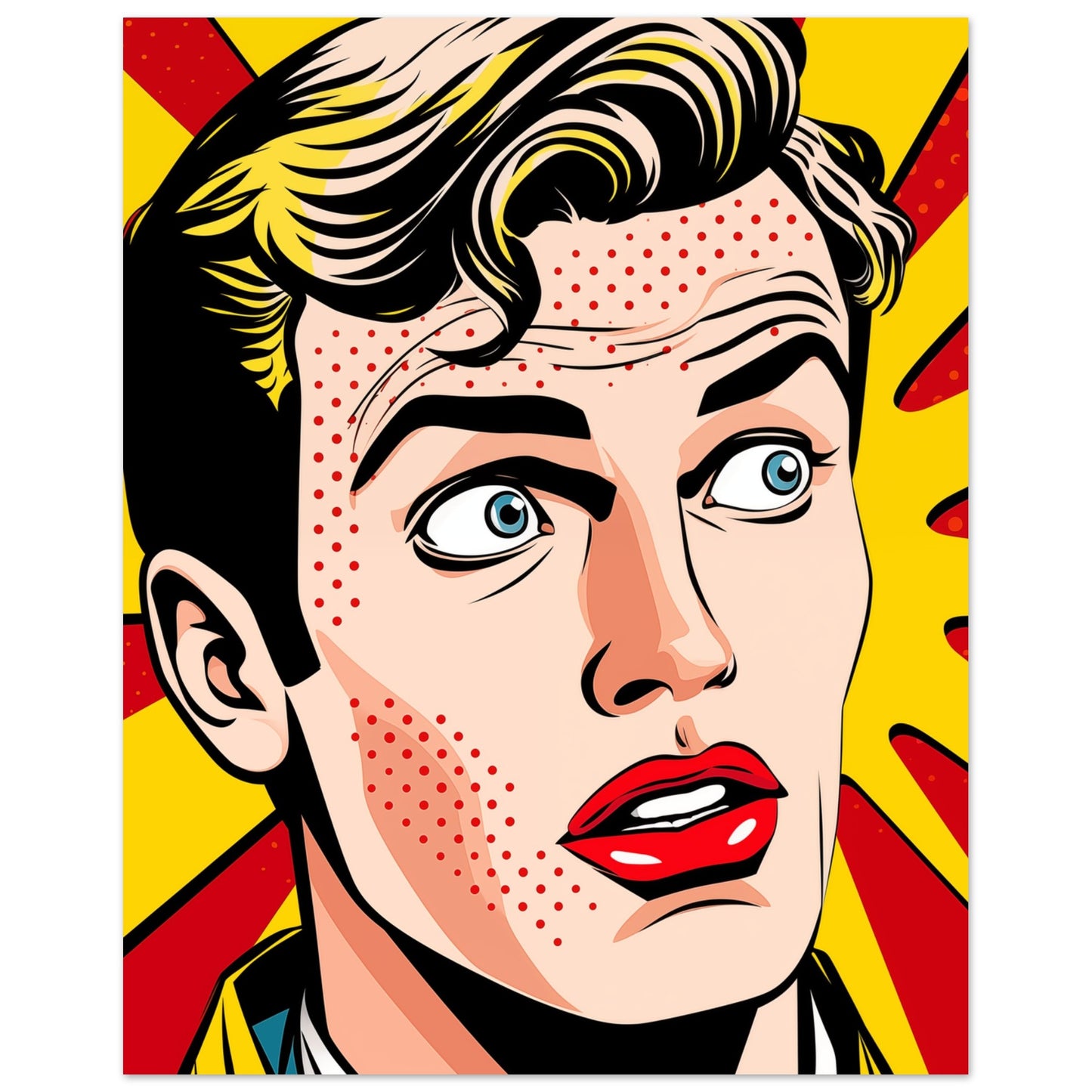 Comic Shock 40x50 cm - Pixara