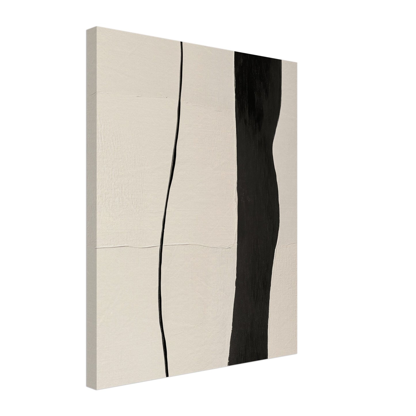Kontrast der Linien 40x50 cm Leinwand - Pixara