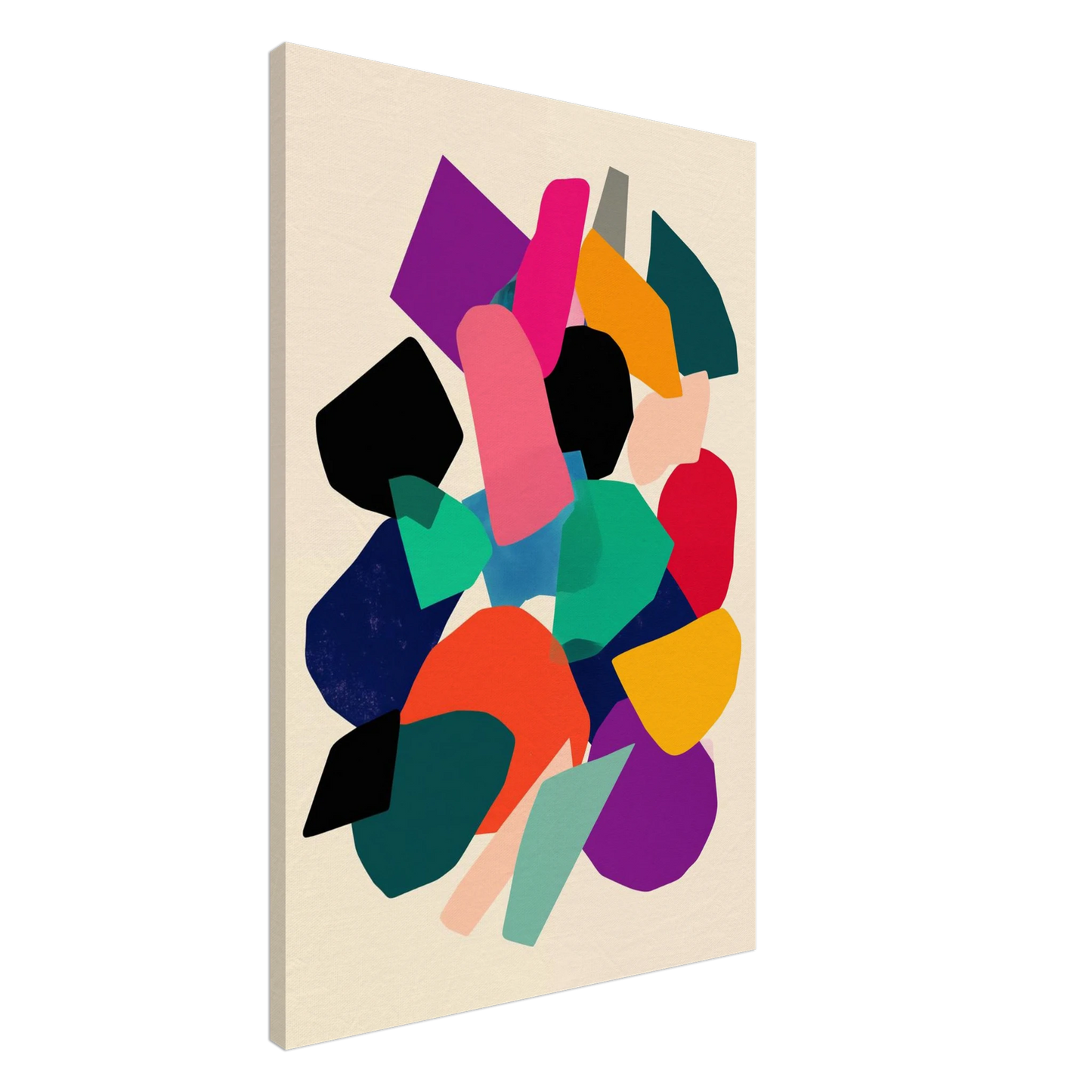 Farbfragment No. 01 Leinwand 60x90 cm - Pixara