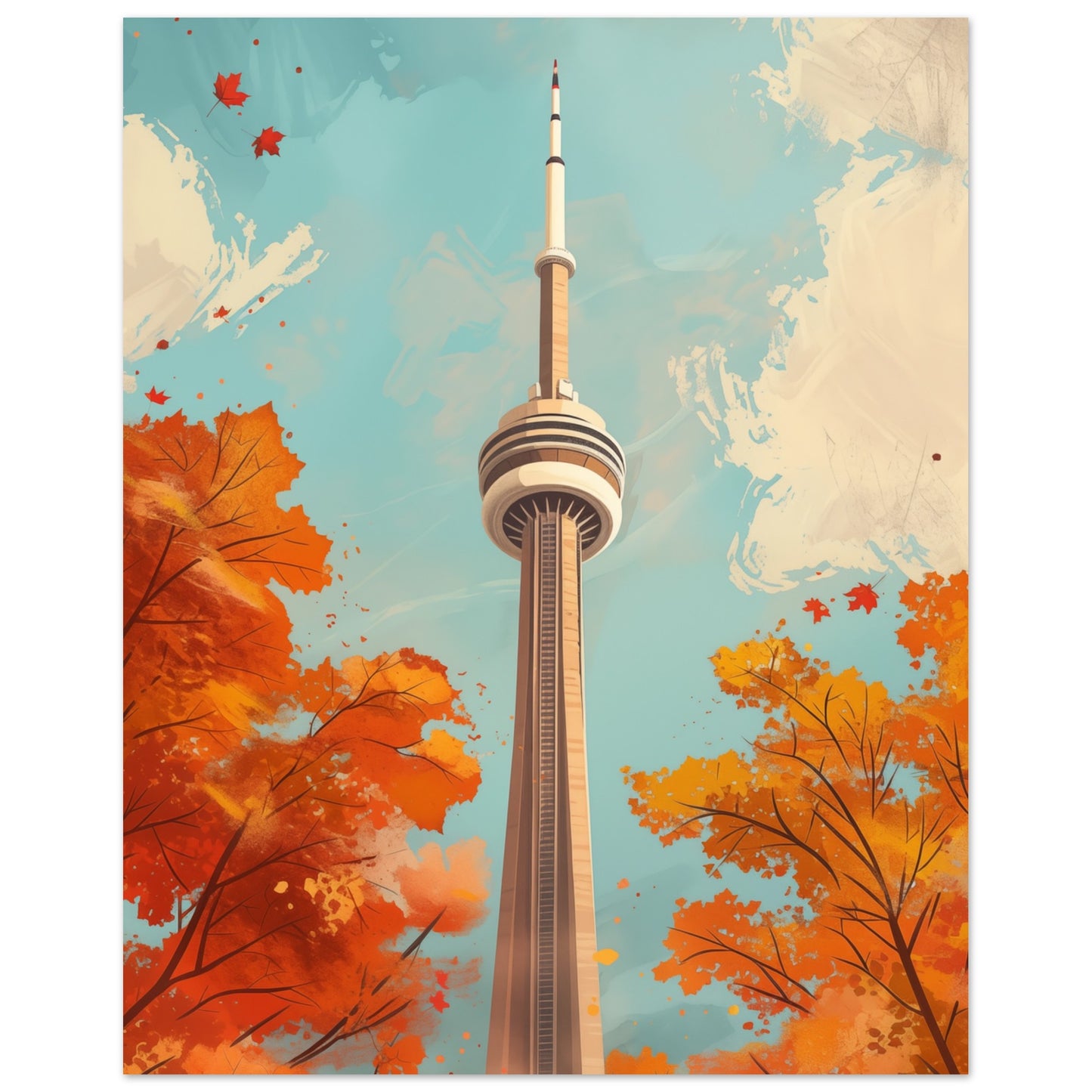Autumn Ascent 40x50 cm - Pixara