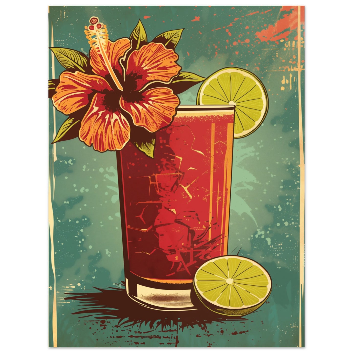 Tropical Tiki Dream 30x40 cm - Pixara