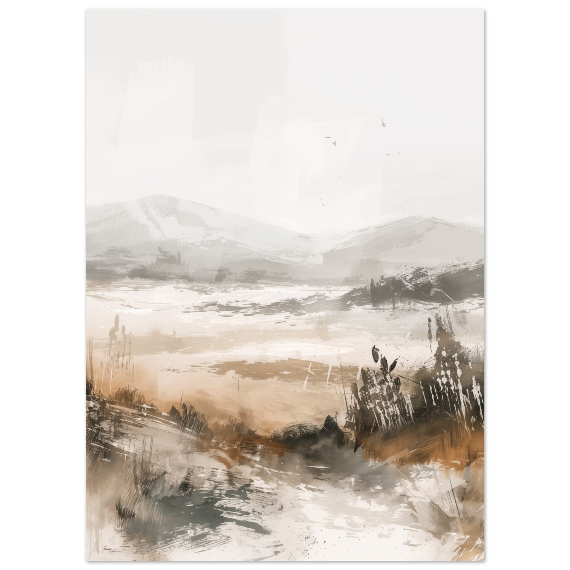 Misty Pines Poster 13x18 cm - Pixara