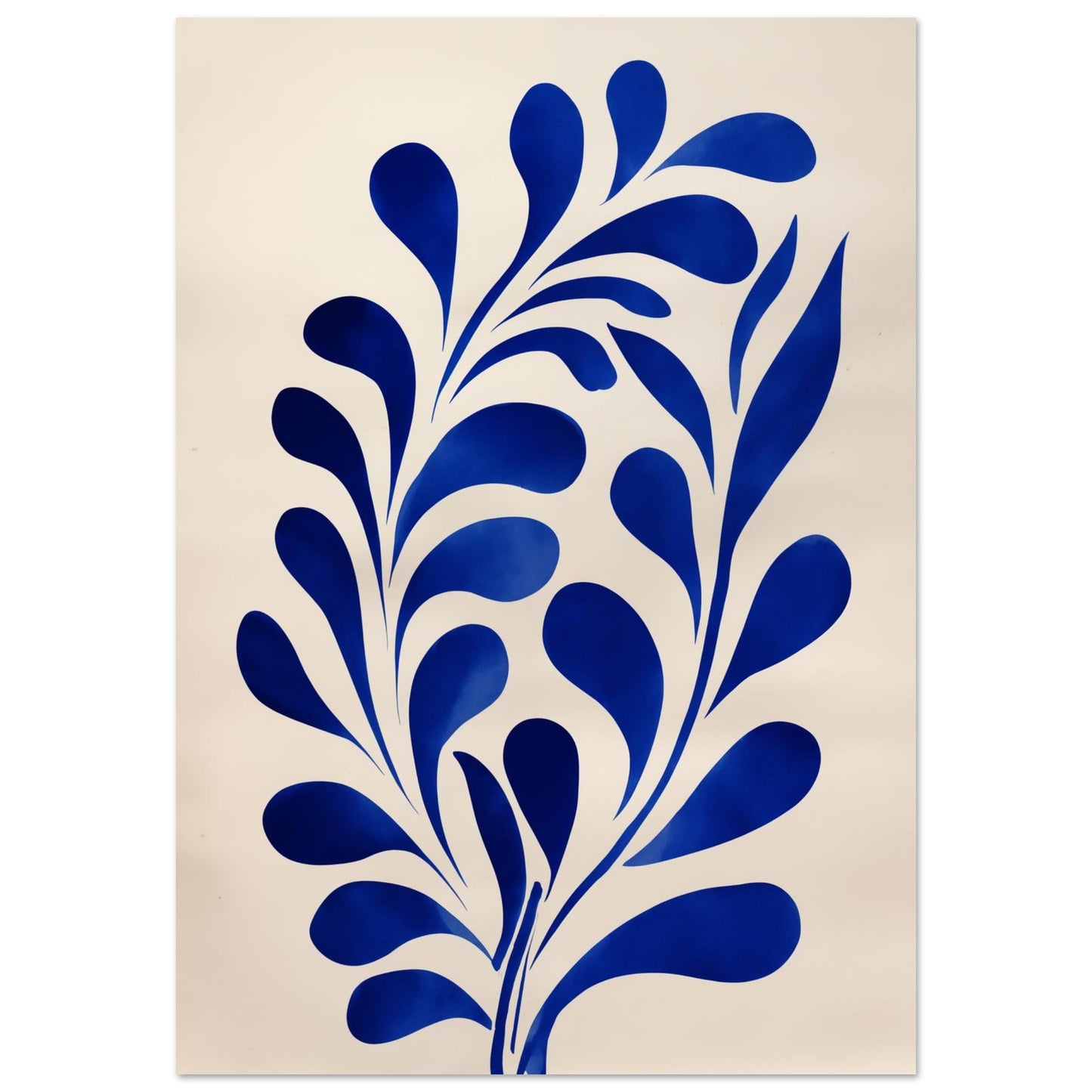 Blauer Zweig No. 1 70x100 cm - Pixara
