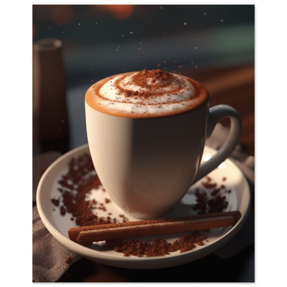 Cappuccino Moment 40x50 cm - Pixara