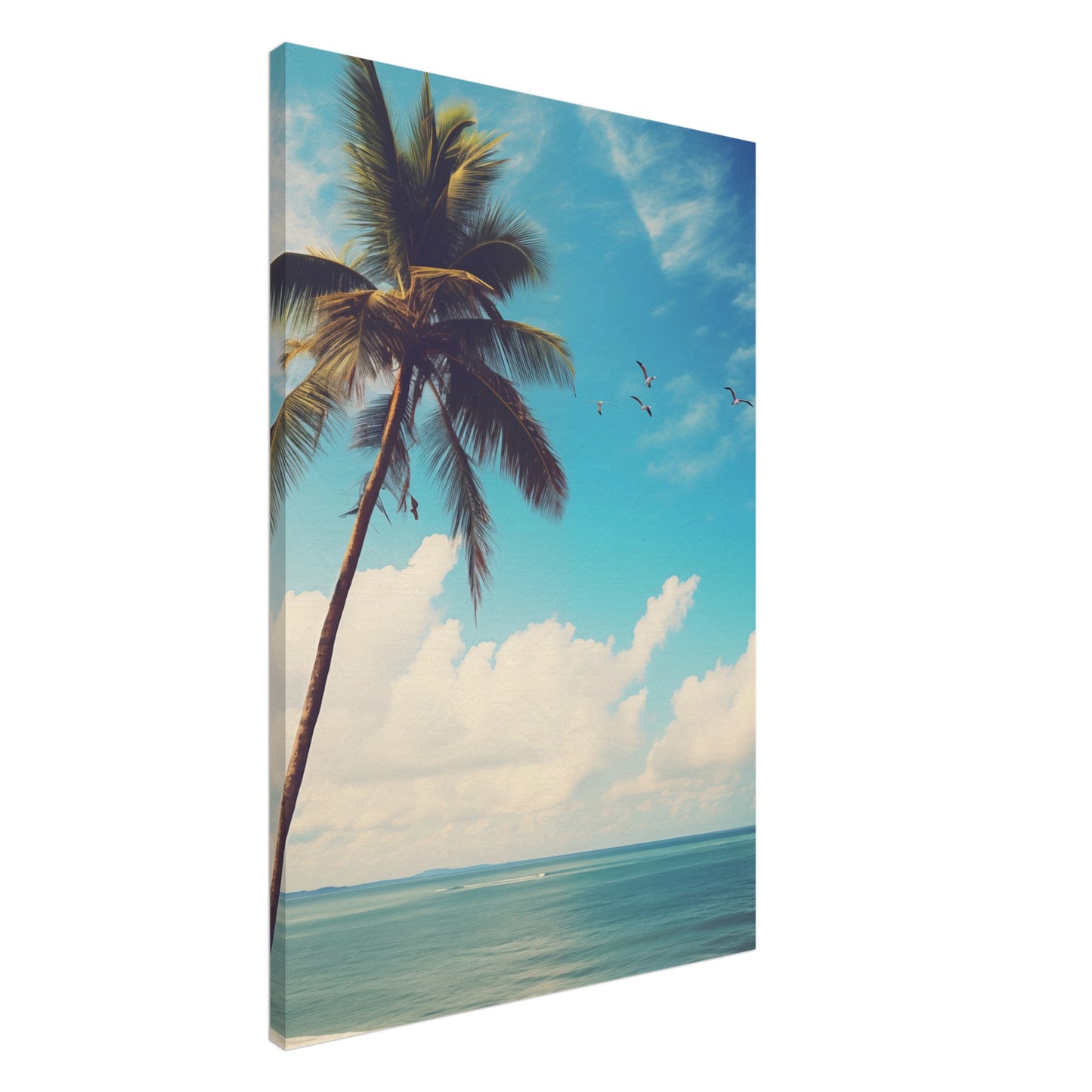 Tropische Brise Leinwand 60x90 cm - Pixara