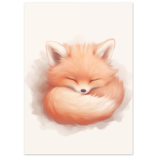 Finn, der träumende Fuchs 50x70 cm - Pixara