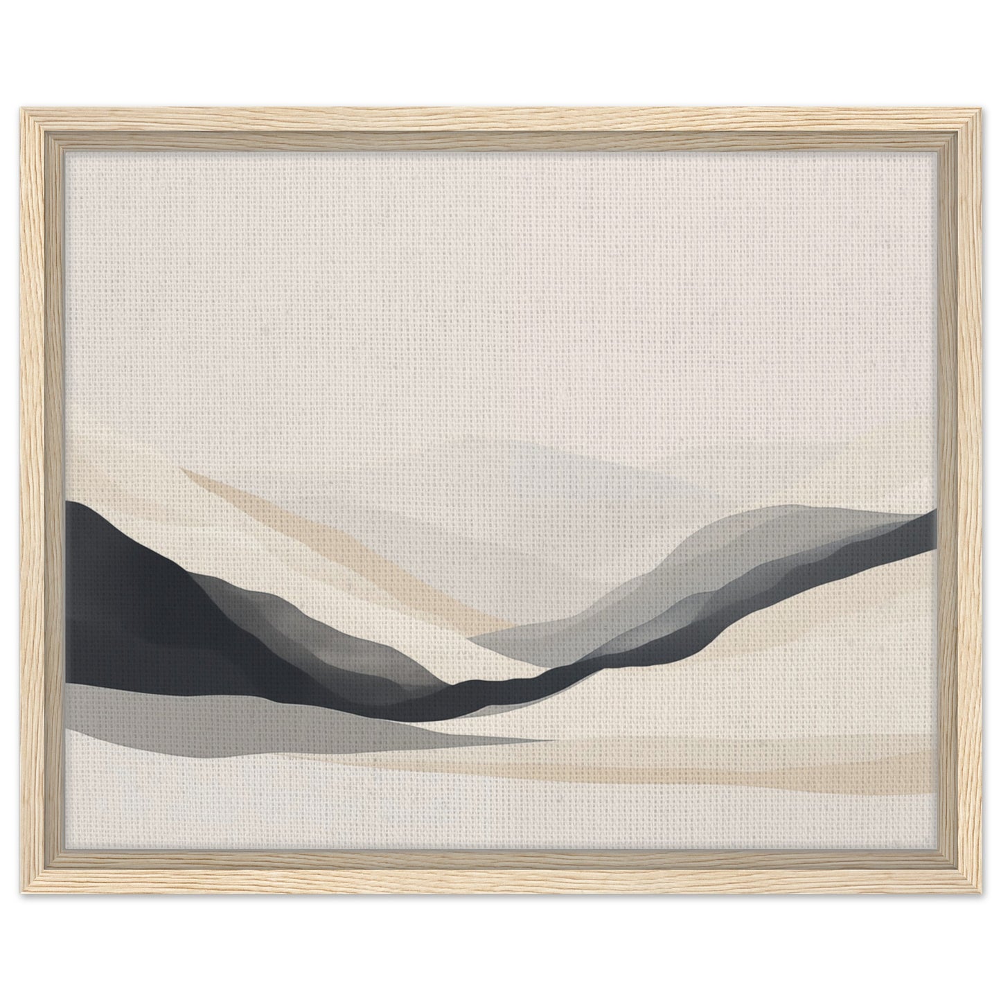 Whispers of the Valley | Gerahmte Leinwand Holzrahmen 40x50 cm - Pixara