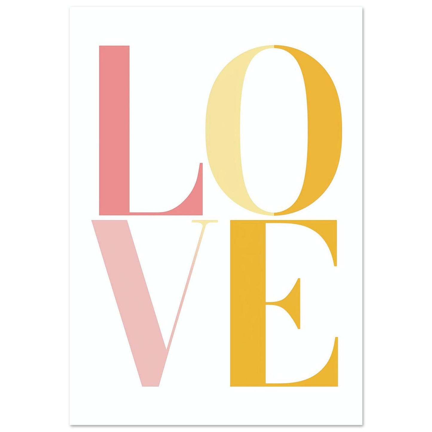 LOVE 70x100 cm - Pixara