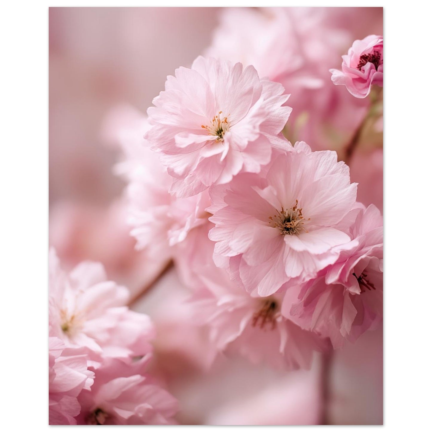 Zarte Kirschblüten im Frühling 40x50 cm - Pixara