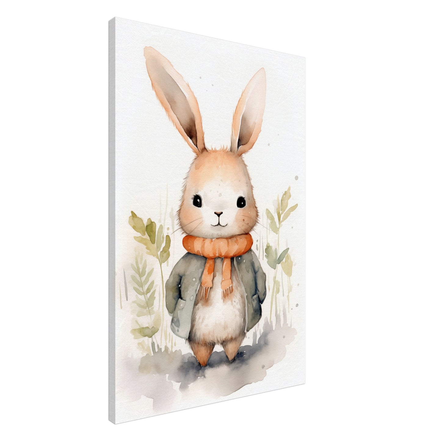 Herr Fluffington Leinwand 60x90 cm - Pixara