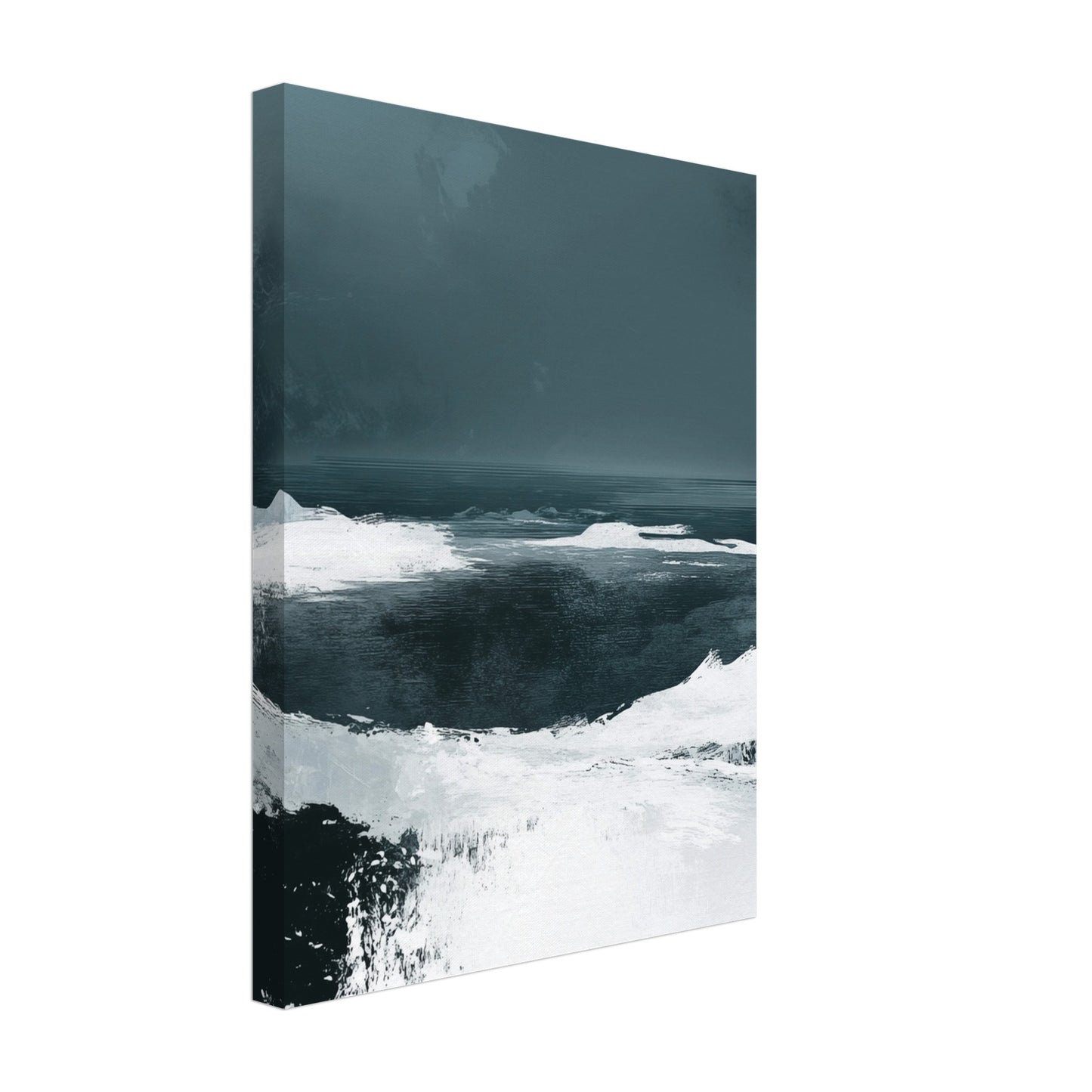 Arktische Stille Leinwand 30x40 cm - Pixara
