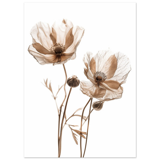 Whispering Petals Poster 13x18 cm - Pixara