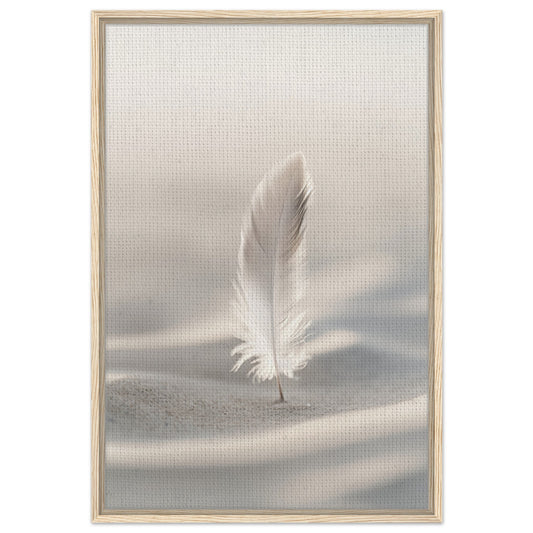 Sanfte Pause | Gerahmte Leinwand Holzrahmen 60x90 cm - Pixara