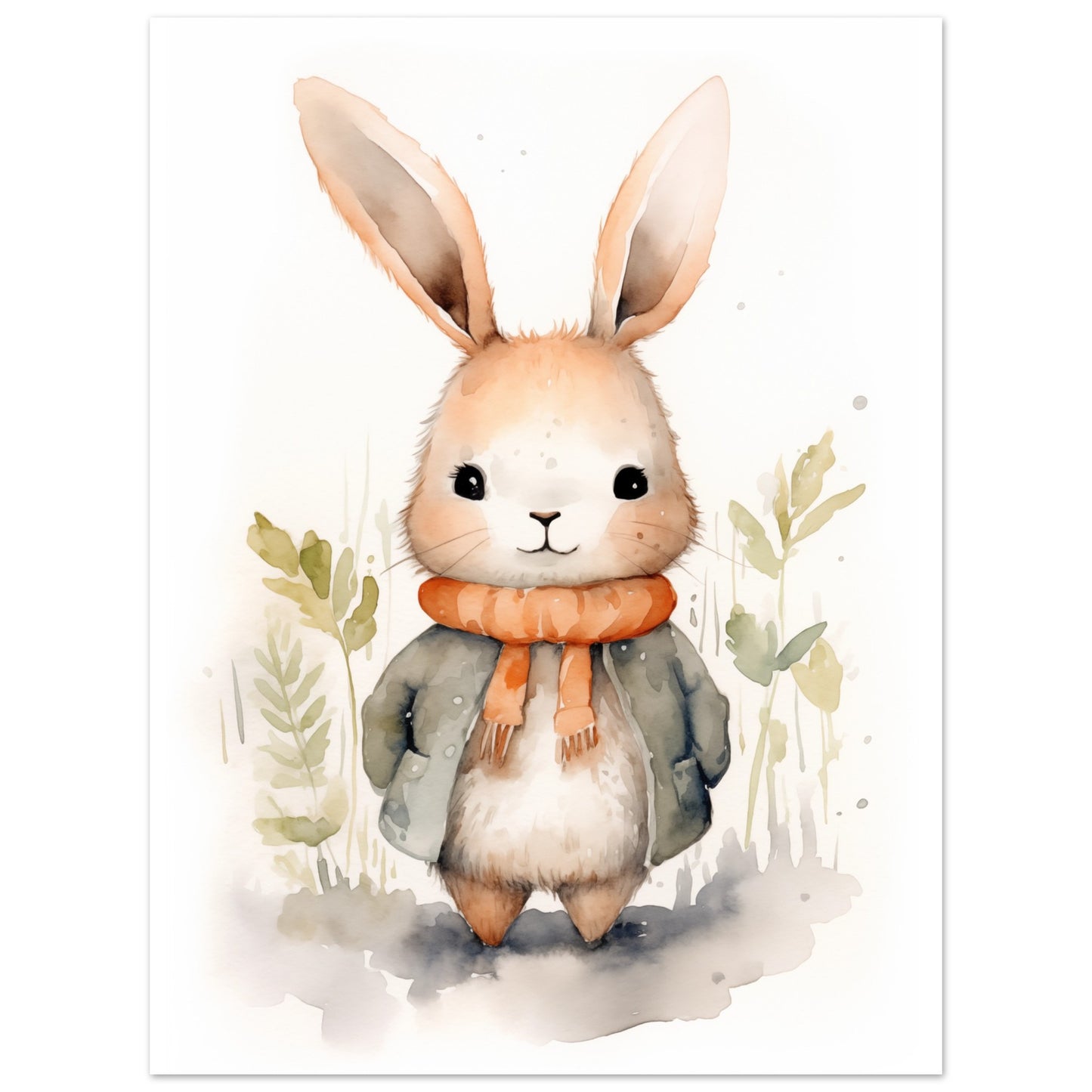 Herr Fluffington Poster 30x40 cm - Pixara