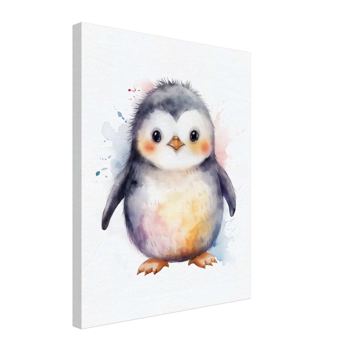 Pinguin "Pippa" Leinwand 40x50 cm - Pixara