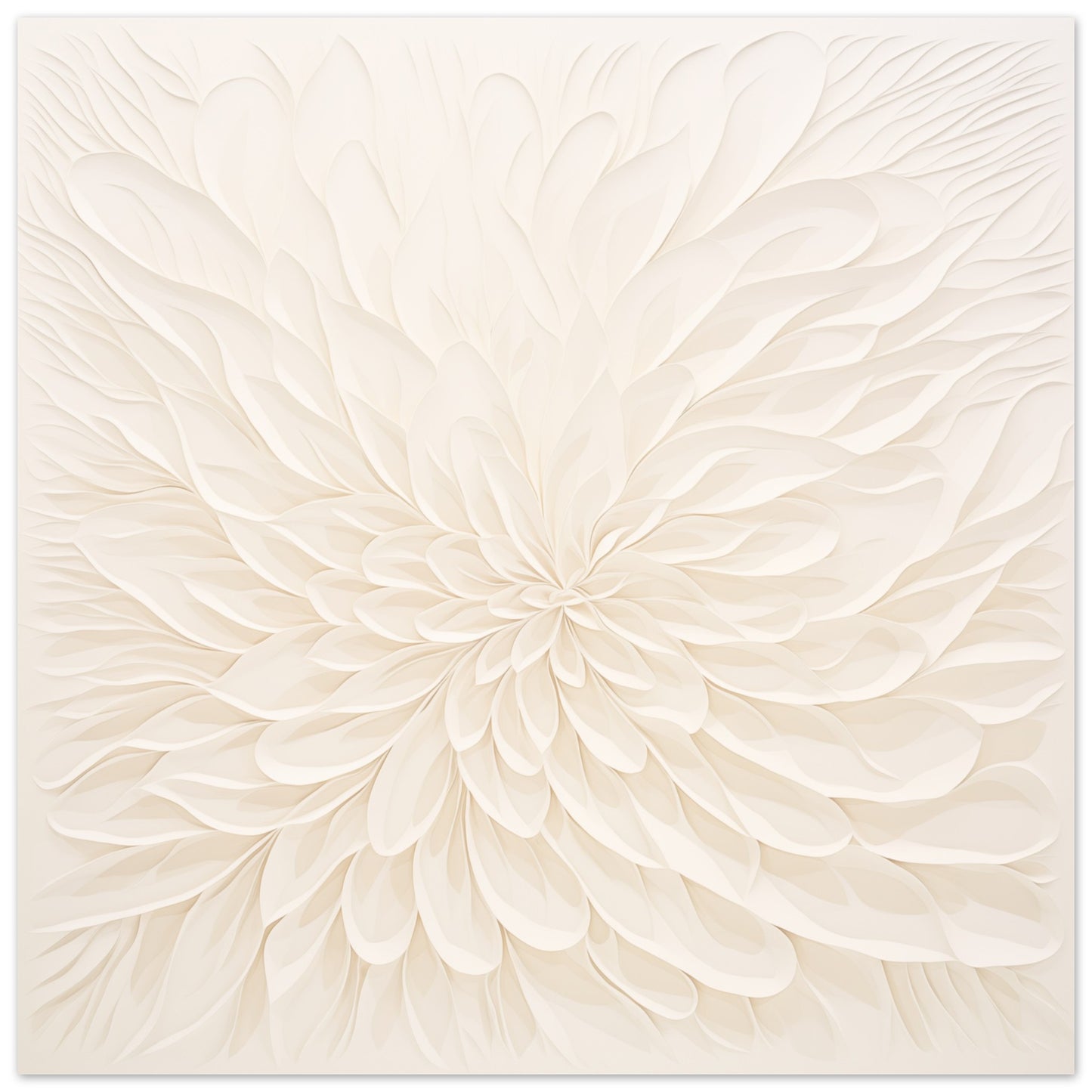 Sanfte Chrysantheme Poster 25x25 cm - Pixara