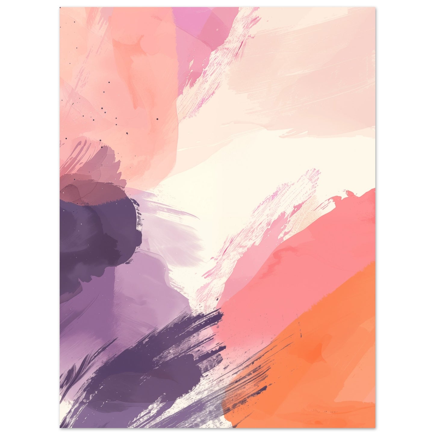 Pastell Morgen Poster 30x40 cm - Pixara