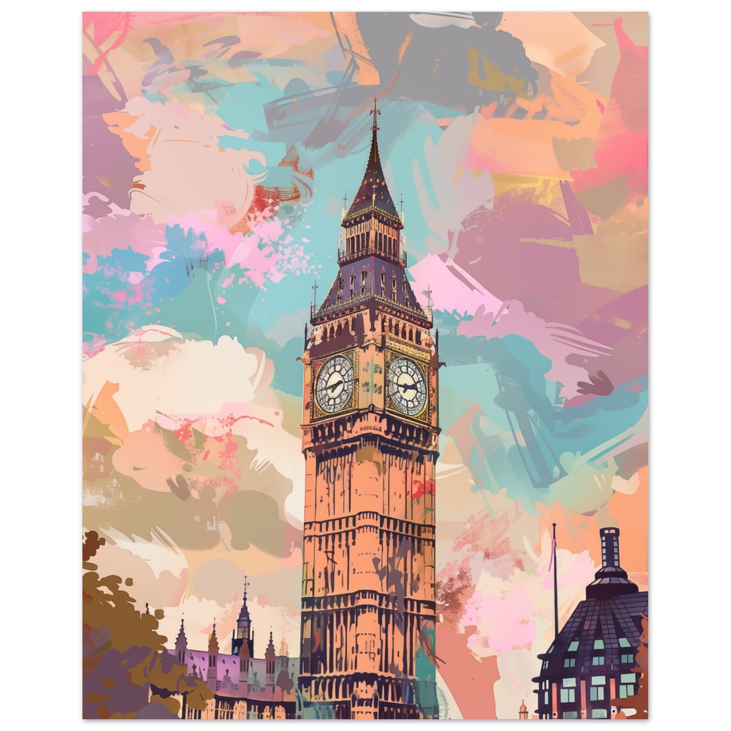London’s Canvas 20x25 cm - Pixara