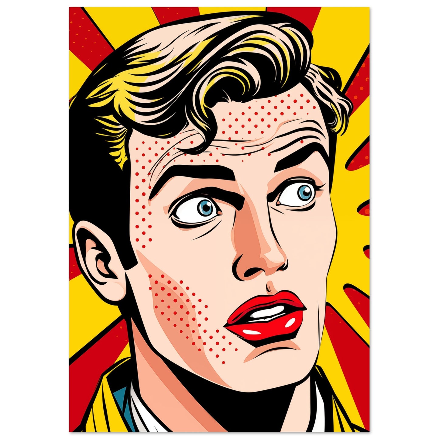 Comic Shock A4 21x29.7 cm - Pixara
