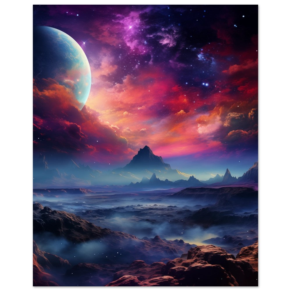 Kosmische Serenade 40x50 cm - Pixara