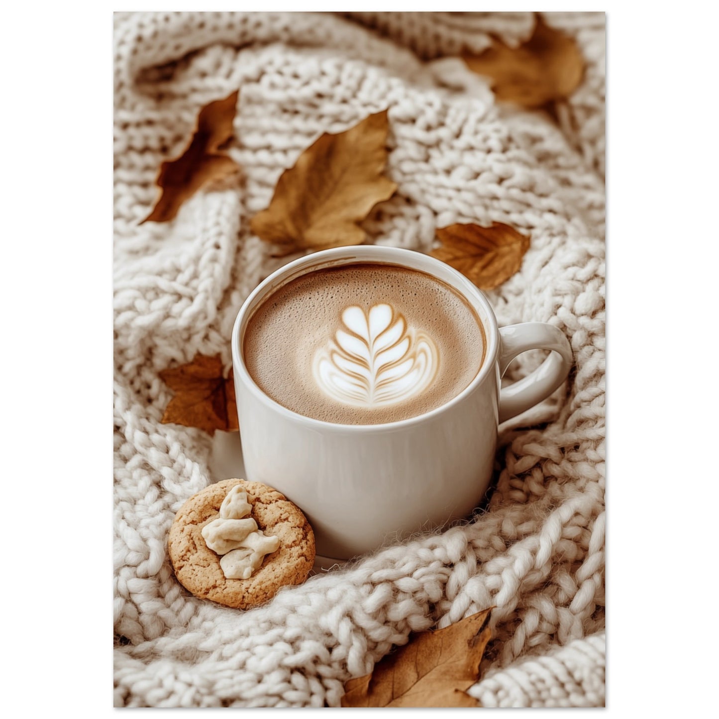 Cozy Autumn Coffee Moment A4 21x29.7 cm - Pixara
