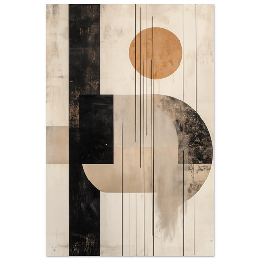 Geometrische Harmonie 60x90 cm - Pixara