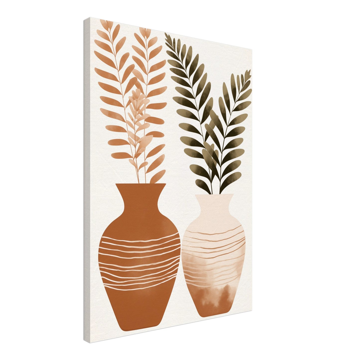 Boho Botanik Leinwand 50x70 cm - Pixara