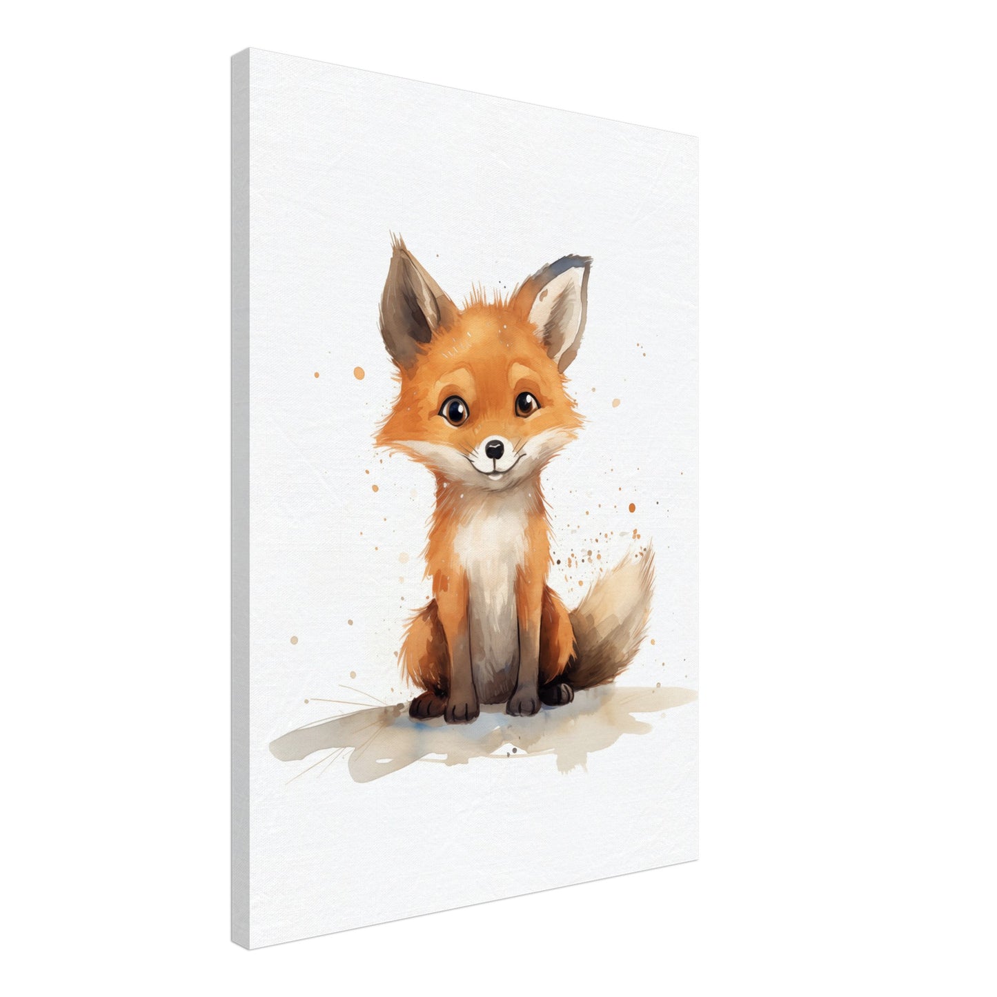 "Felix" der freche Fuchs Leinwand 50x70 cm - Pixara