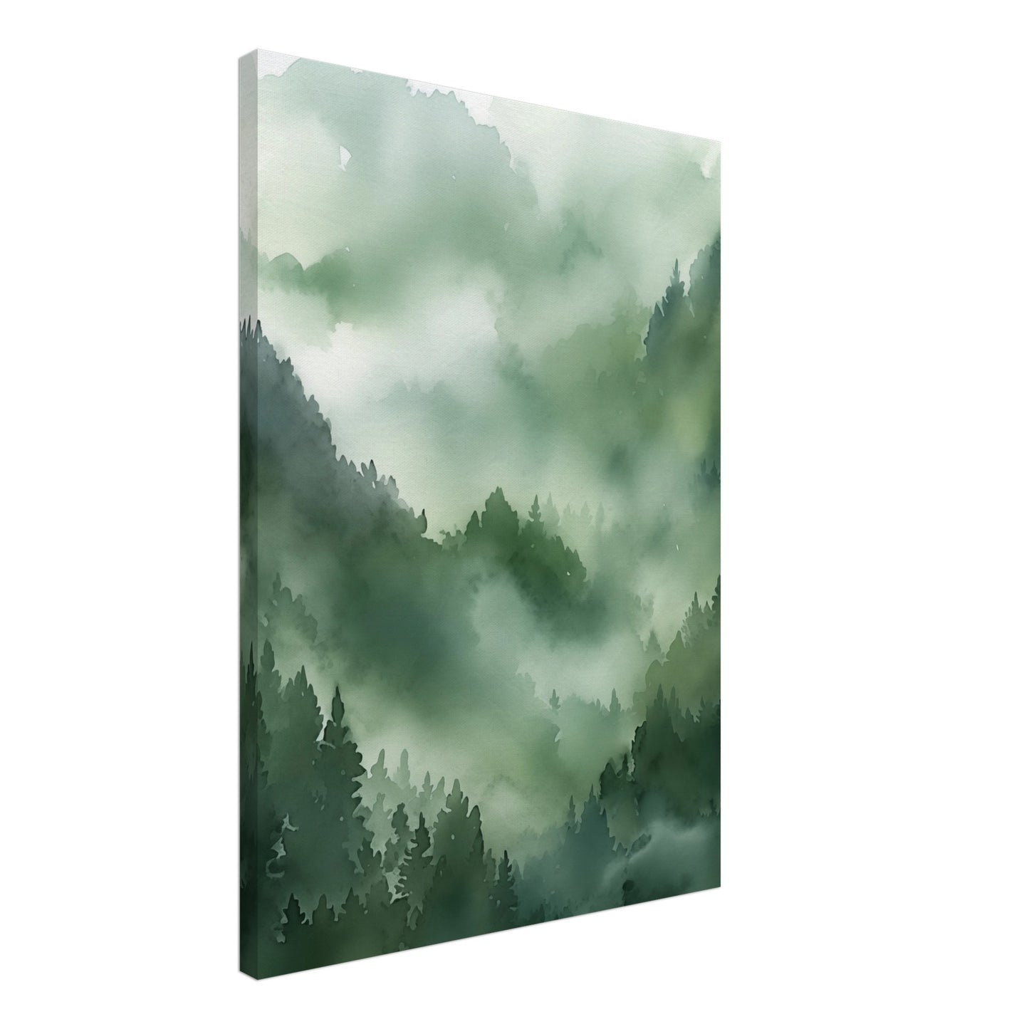 Morgendämmerung im Urwald Leinwand 50x70 cm - Pixara