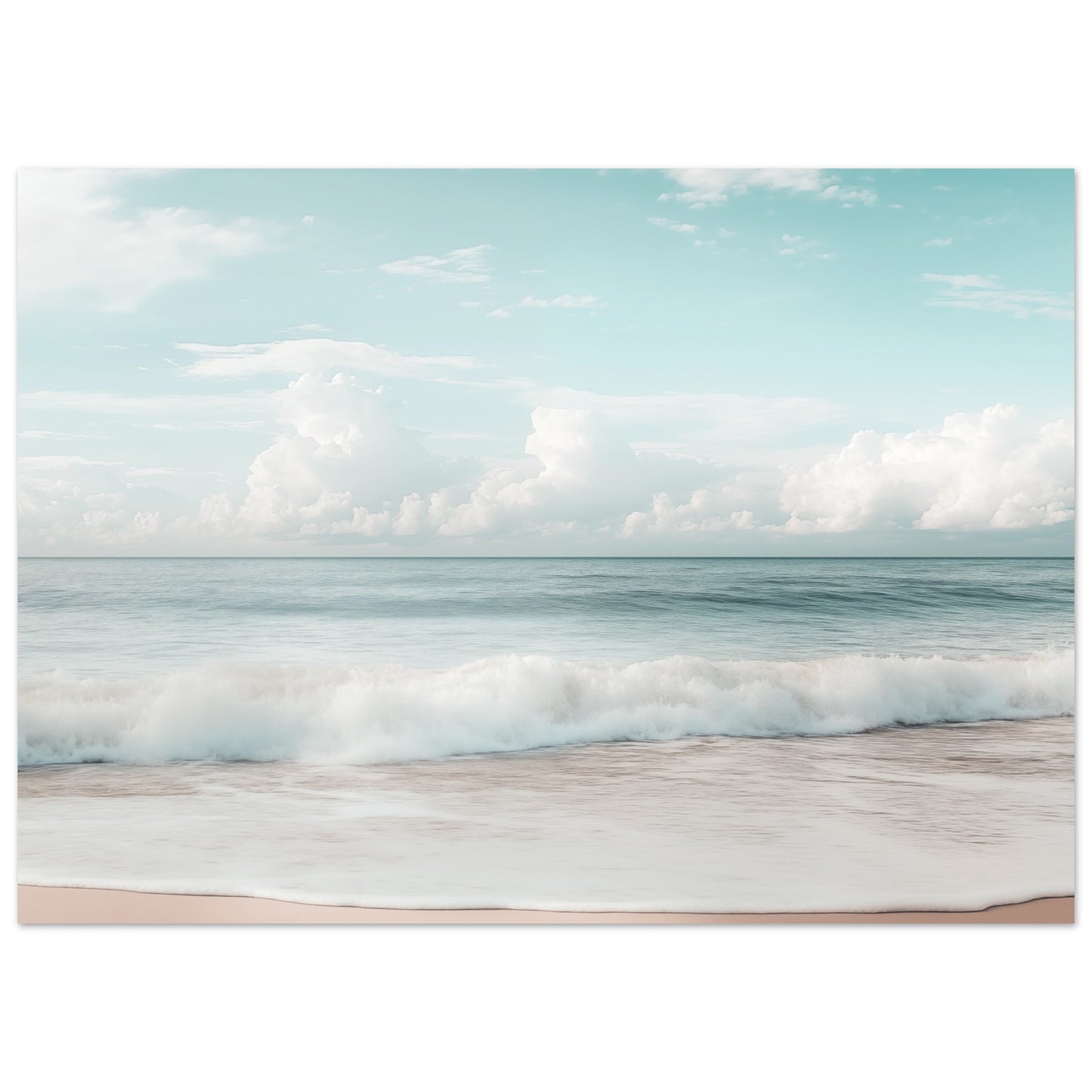 Sanfte Wellen am Strand 50x70 cm - Pixara