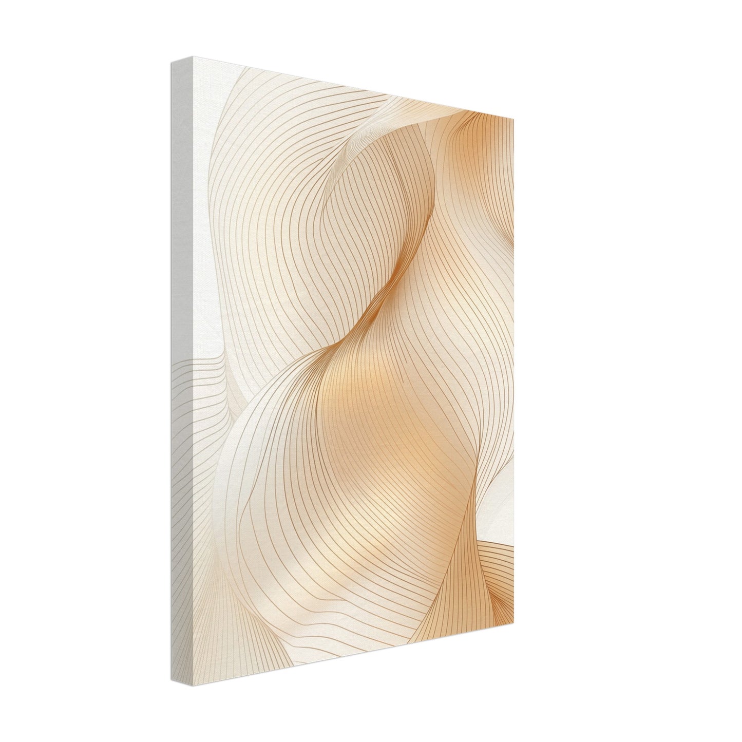 Wellen der Eleganz II Leinwand 30x40 cm - Pixara