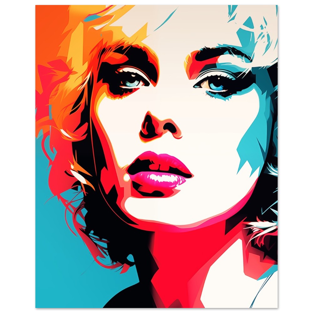 Retro Chic Muse 20x25 cm - Pixara
