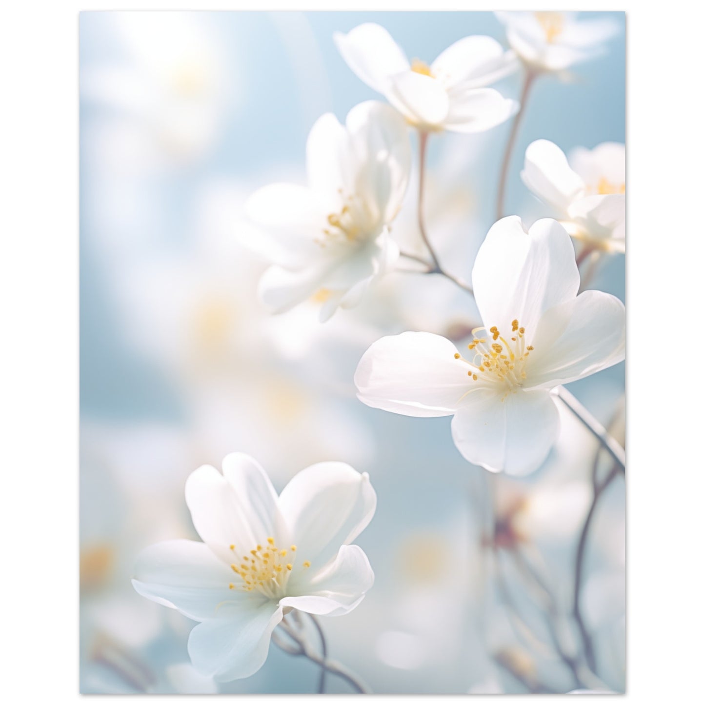 Zartes Erwachen Poster 20x25 cm - Pixara
