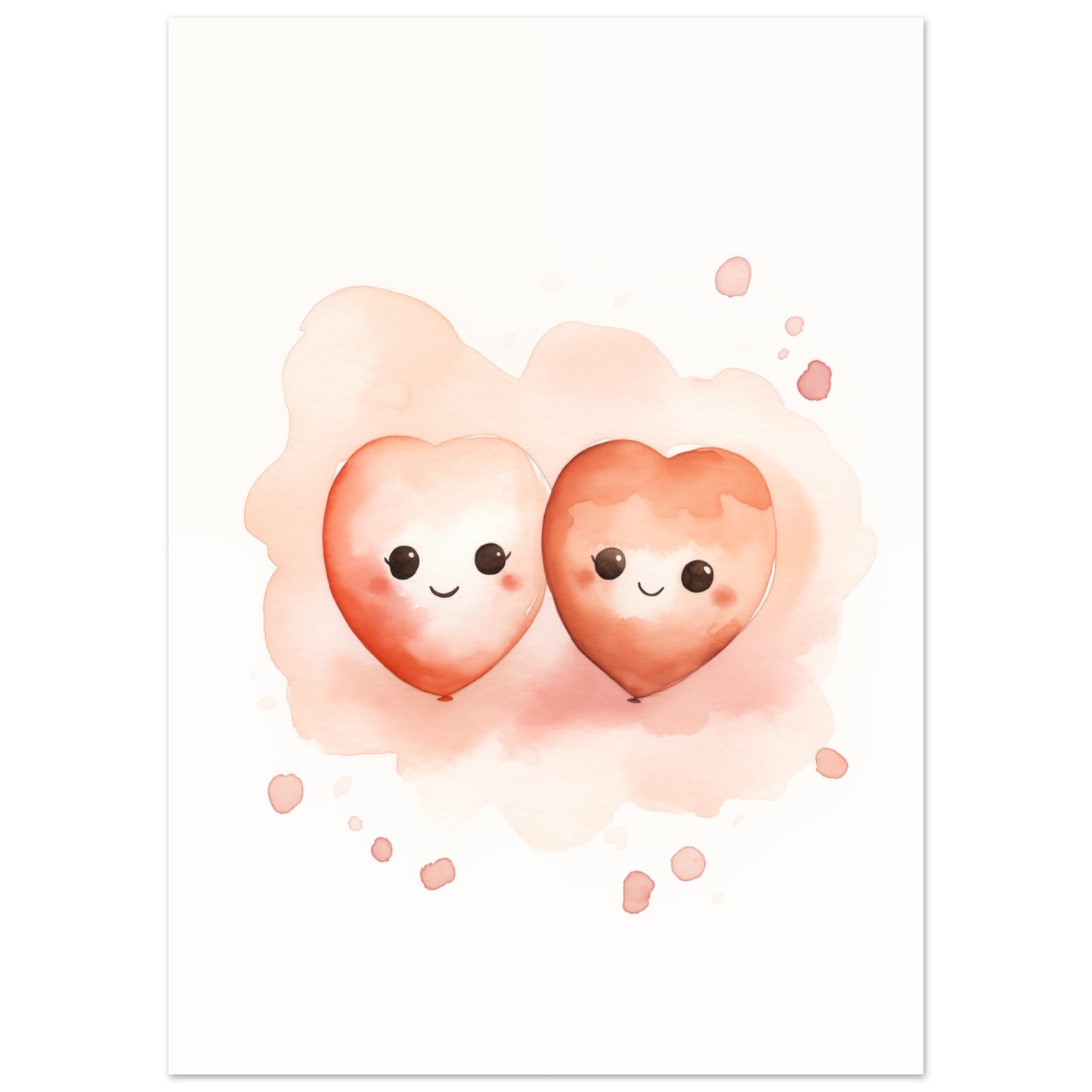 Luna und Leo's Liebe 50x70 cm - Pixara