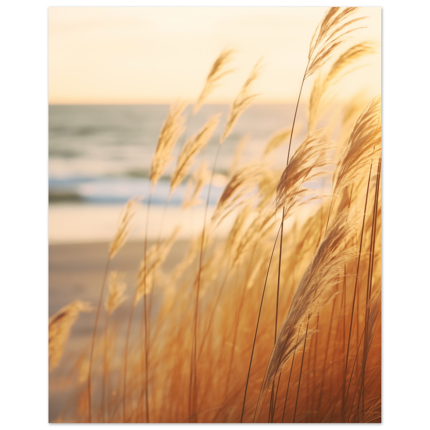 Goldene Wispern Poster 40x50 cm - Pixara