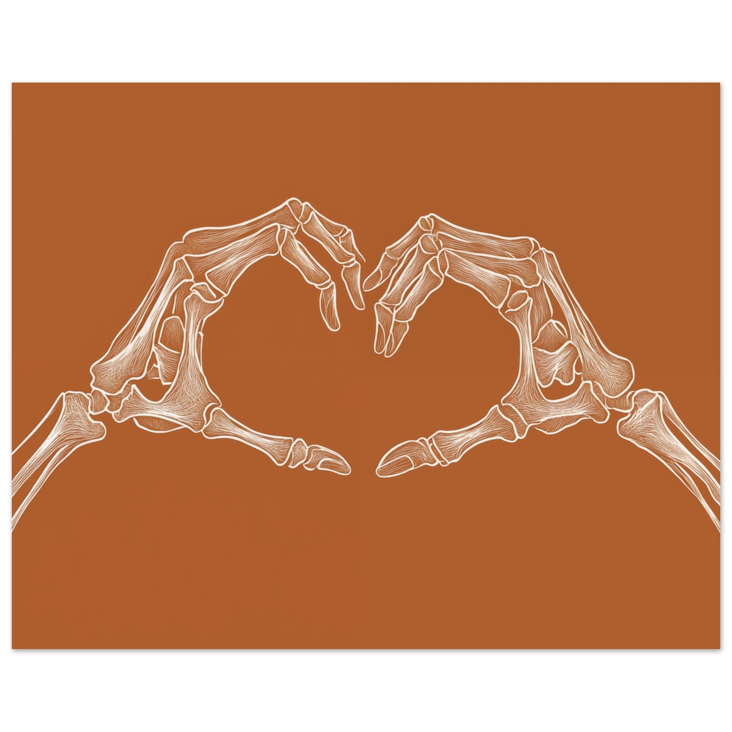 Skelettliebe 40x50 cm - Pixara