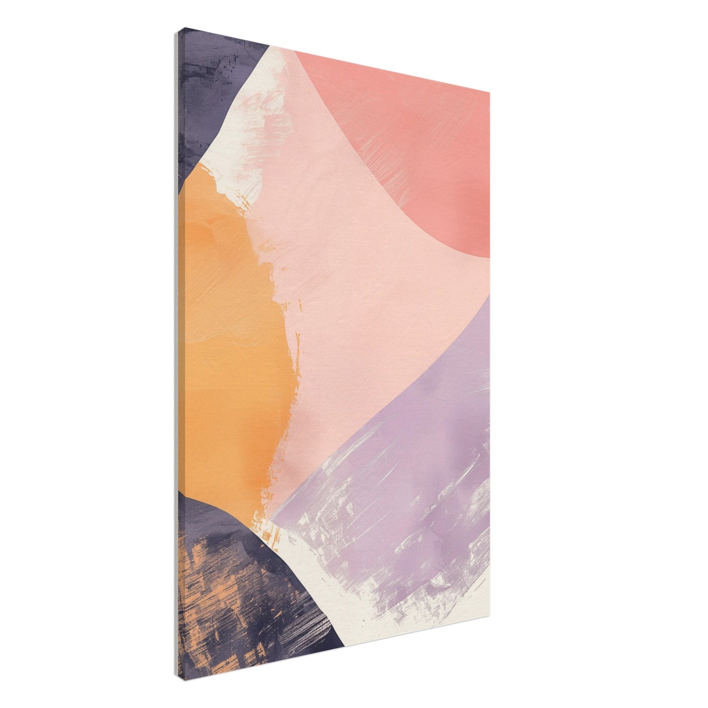 Geometrische Morgenröte Leinwand 60x90 cm - Pixara