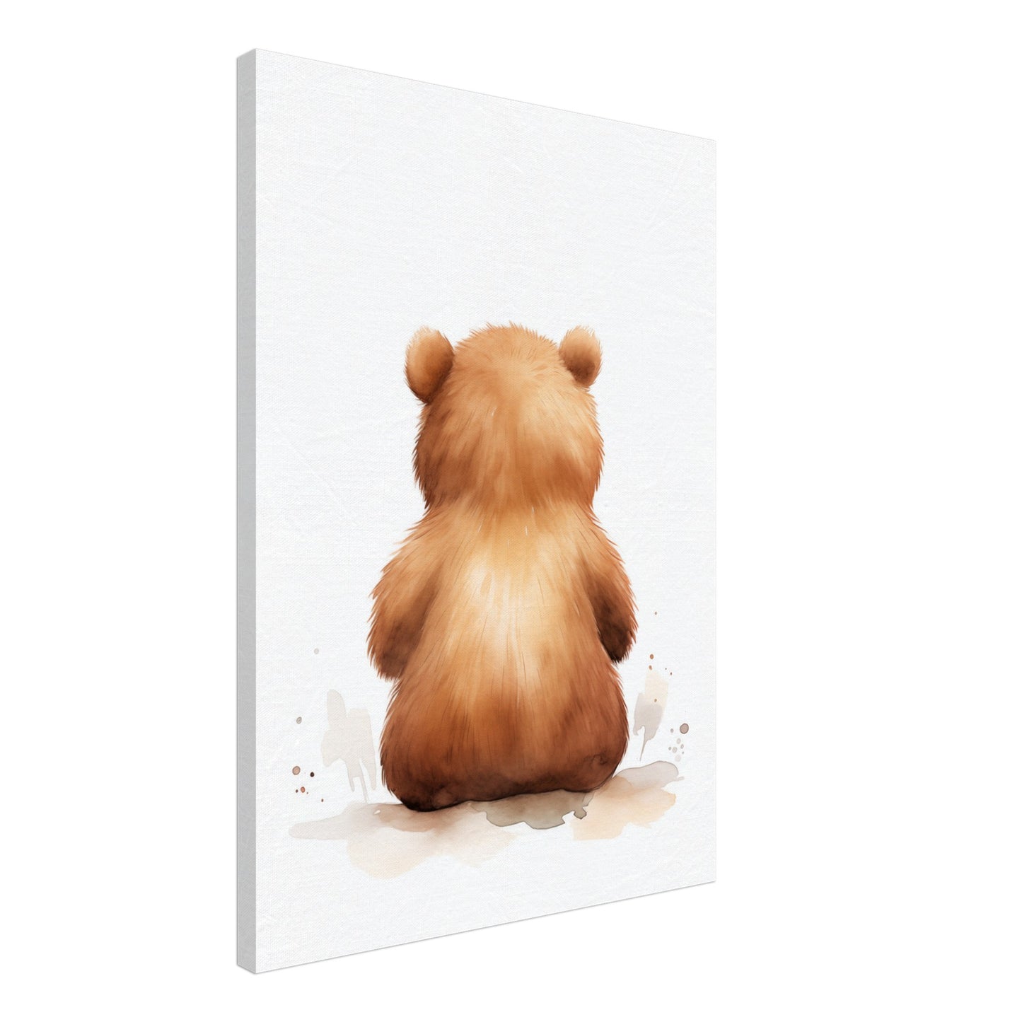 "Cubby", der Schmusebär Leinwand 50x70 cm - Pixara