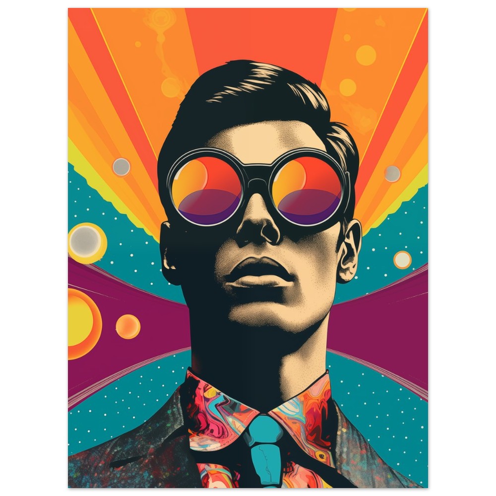 Retro Visionär 30x40 cm - Pixara